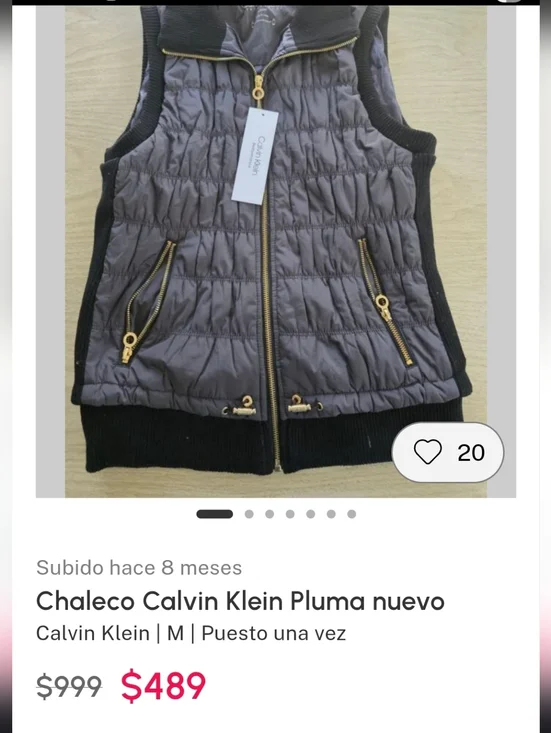 Sleeveless Quilted Vest - Wine - Picture 13 of 16